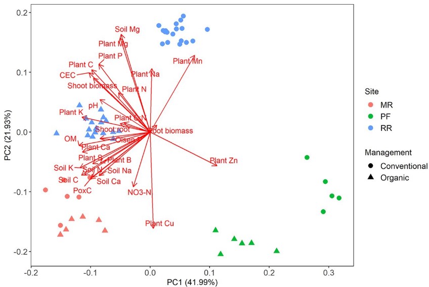 Principal Component Analysis - PCA Biplot - Bojovicstatistics